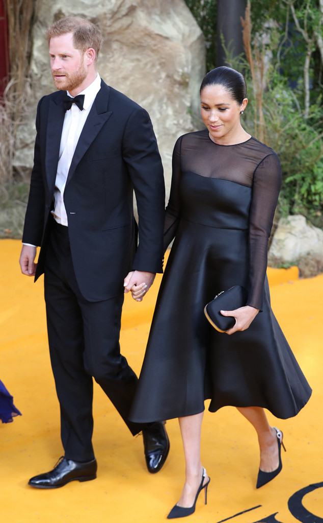 The Lion King London Premiere, Prince Harry, Meghan Markle, Duchess of Sussex